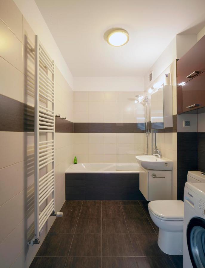 Ferienwohnung Apartament Zamkowa Warschau Exterior foto